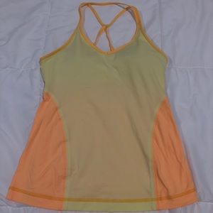 Lululemon Tank Top - Yellow - Size 6